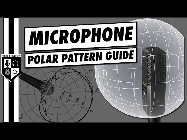 How Do Microphone Polar Patterns Work? | Cardioid, Supercardioid, Omni, Figure-8, & More