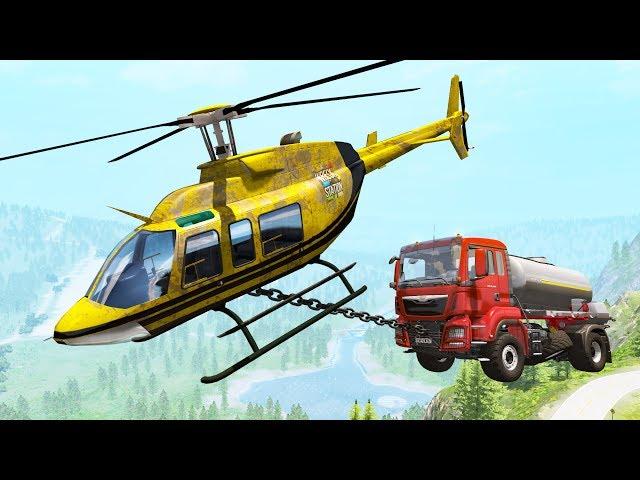 Helicopters Accidents #1 - Beamng drive