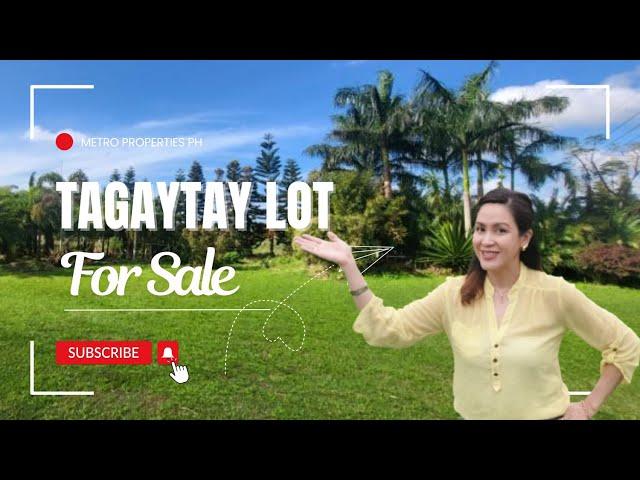 Tagaytay Lot for Sale - Beautiful Rolling Terrain  !