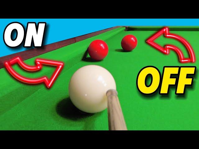 Snooker Cushion Shots Aiming With Sidespin Explained