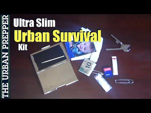 Ultra Slim Urban Survival Tin by TheUrbanPrepper