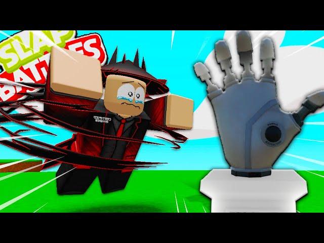 The AVATAR Glove‍ was a STRUGGLE! - Slap Battles Roblox