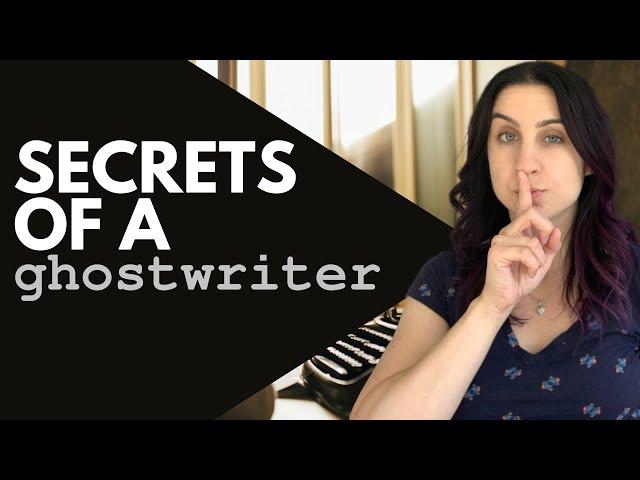 My life as a ghostwriter | Answering YOUR questions about ghostwriting novels [CC]