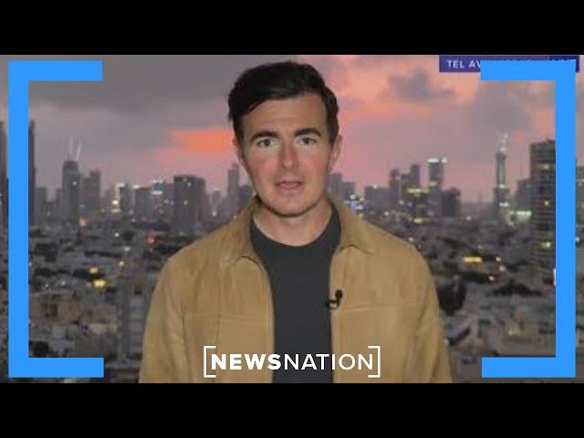 Highest level of alert Monday morning in Tel Aviv | NewsNation Prime