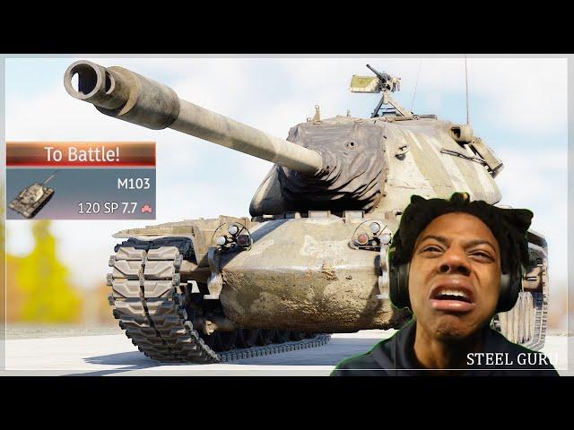 The WORST STOCK tank in game  STOCK M103 GRIND Experience