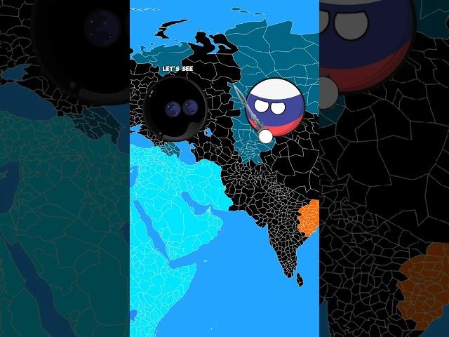 End of russia ? |Apocalypse of Empires ️|S-4| P-16|#shorts #countryballs #mapping #nutshell