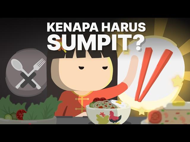 Kenapa Banyak Orang Cina Makan Pake Sumpit?