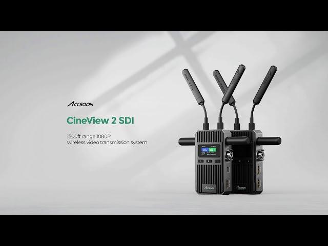 Next generation Accsoon CineView 2 SDI offers improved 1500ft range low latency wireless video