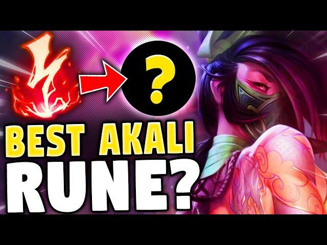 Pobelter | You are playing Akali wrong! This is the rune you should be taking!!