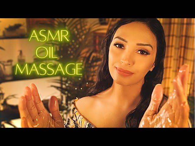 ASMR Oil Massage | Body Cracking, Face, Scalp, Body Massage |