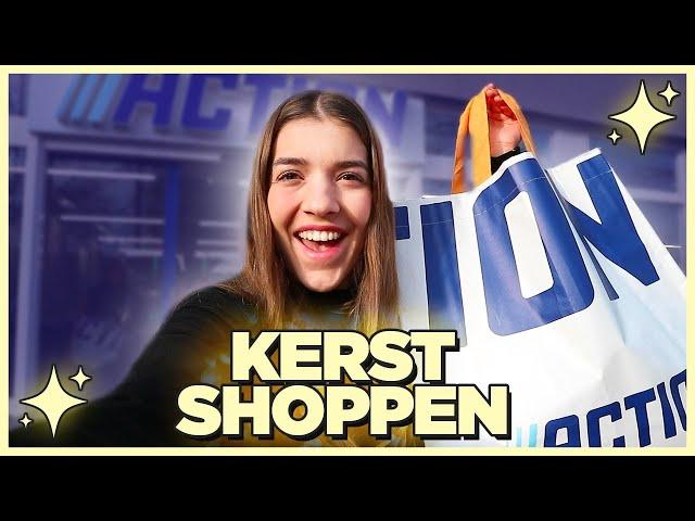 KERST SHOPPEN + SHOPLOG ACTION & HEMA   Vlogmas Dag 1