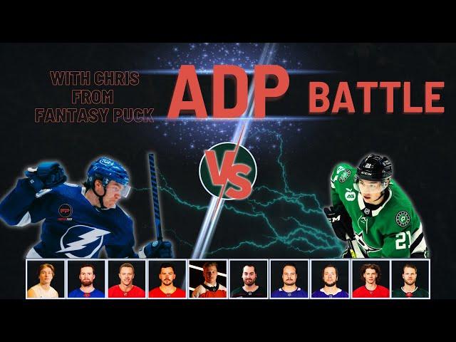 ADP Battle with Chris from FantasyPuck - Who Should You Draft With the 3rd Overall Pick?