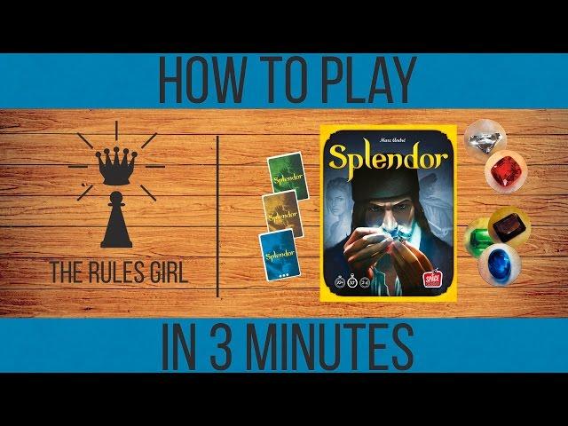 How to Play Splendor in 3 Minutes - The Rules Girl