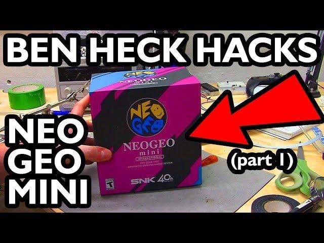 Ben Heck Neo Geo Mini Teardown Part 1