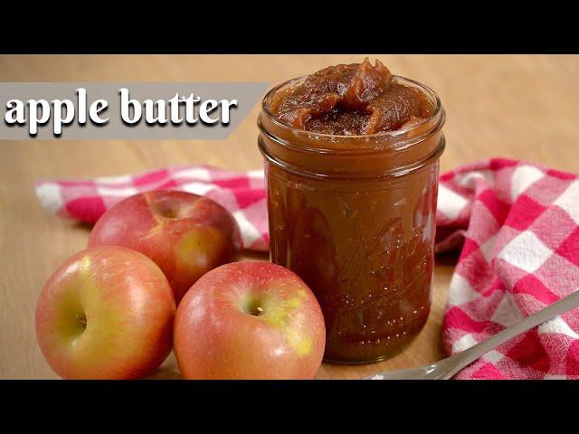 HOW TO MAKE HOMEMADE APPLE BUTTER: Easy Stovetop Recipe with Peeled or Unpeeled Apples