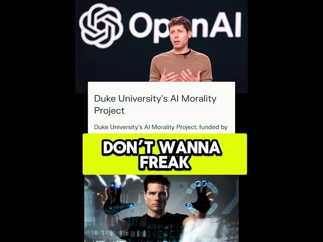 Predicting your future #openai #dukeuniversity #research #minorityreportmovie #ai #future #techtalk