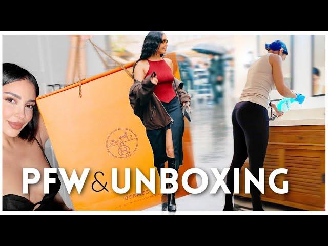 Unboxing Hermès , Défilé Courrèges, Ménage & Voyage à Londres !