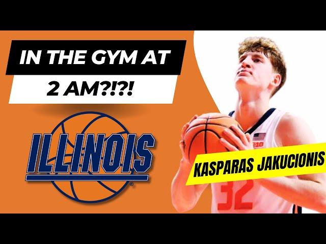 Kasparas Jakucionis In The Gym Until 2 AM After Tennessee Loss, Per Assistants!