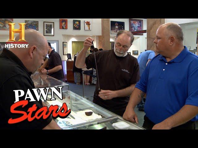 Pawn Stars: Rick Checks Out an Expensive Old Rock (Season 10) | History