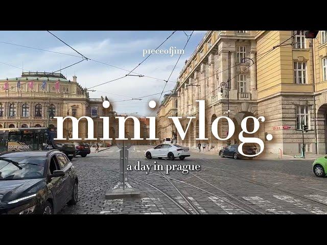 PRAGUE VLOG | 4-cuts, kspace, café hopping, city walk...