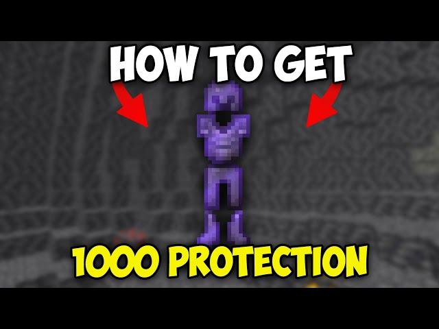 How to Get PROTECTION 1000 Armor Set in Minecraft 1.20.6 | PROTECTION 1000 Armor in Minecraft 1.21