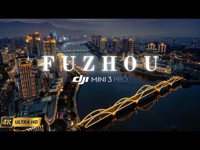 Fuzhou  | Day and Night | Spring 2024 China | 4K Drone Video