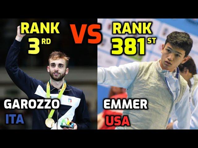 17 y/r old American beats Rio Olympic Champion (Fencing)