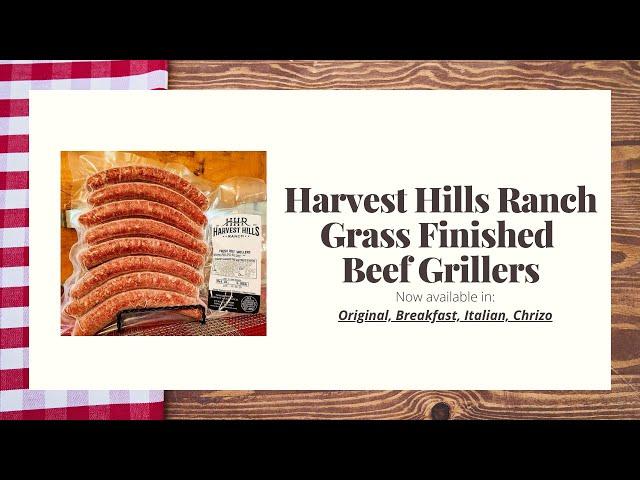 Dr. Arland Hill Reviews Harvest Hills Ranch Chorizo & Italian Grillers