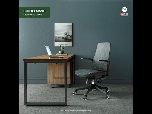 Sihoo M59 Ergonomic Chair Assembly Guide