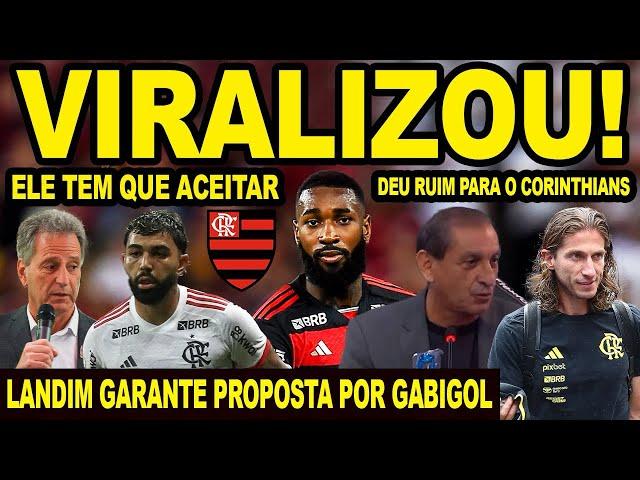 VIRALIZOU! ATITUDE DE GERSON NO VESTIÁRIO DO FLAMENGO! PROPOSTA DO MENGÃO NA MESA DE GABIGOL! E+