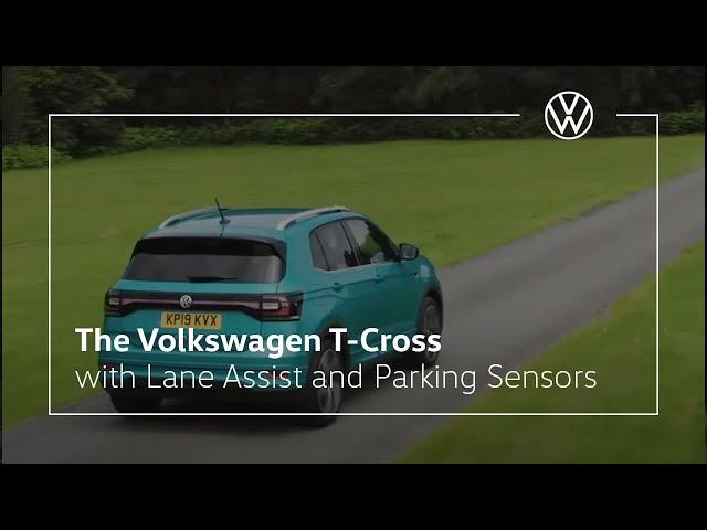 The 2023 Volkswagen T-Cross with Lane Assist and Parking Sensors