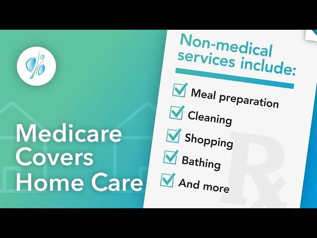 Home Care is Covered by Medicare