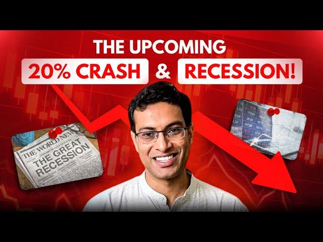 How the upcoming RECESSION will impact your STOCK PORTFOLIO | Akshat Shrivastava