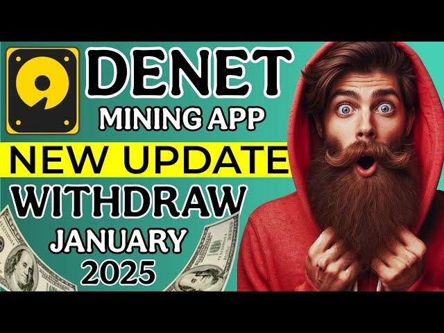 Denet mining app withdraw | Denet Airdrop today new update | Denet se withdraw Kaise kre