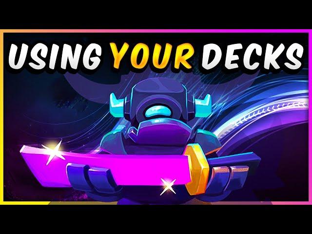 BRUTALLY Rating YOUR Clash Royale Decks!