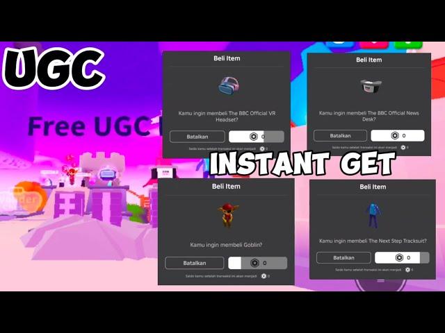 [FREE 4 UGC] Instant Get - The BBC offical