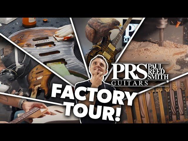 Behind the Scenes at PRS USA Factory!