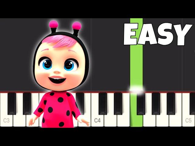 CRY BABIES  MAGIC TEARS  Theme - EASY Piano Tutorial