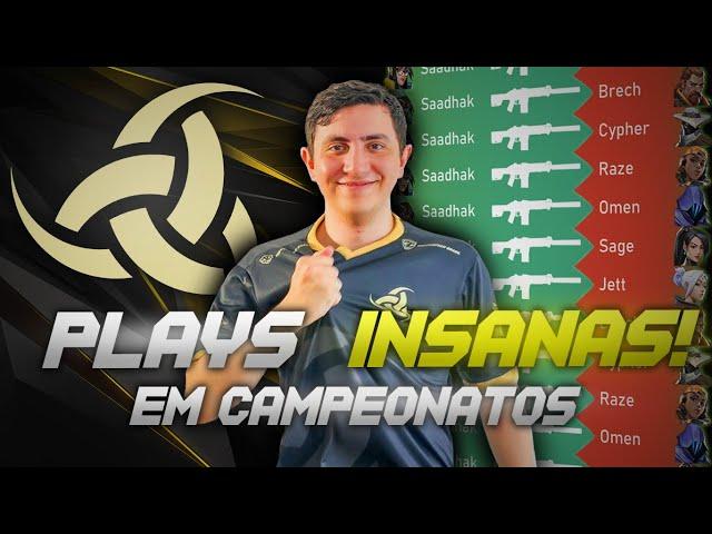 20 VEZES QUE O SAADHAK CHOCOU OS NARRADORES | Best plays & Highlights