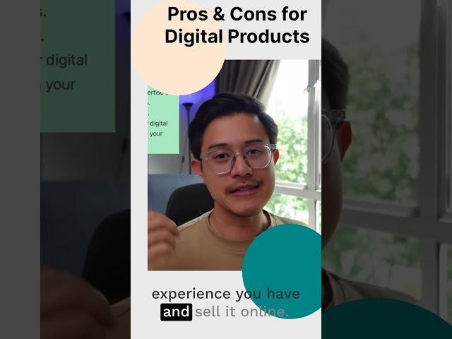 Pros & Cons of Selling Digital Products