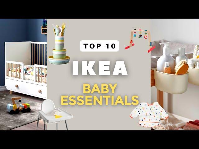 IKEA 2023:  TOP-10 Must-Have Newborn and Baby Essentials, Nursery Shopping At IKEA