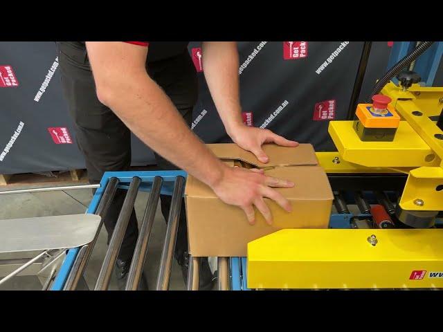 Carton Folding System, The simple way to form boxes in a production line