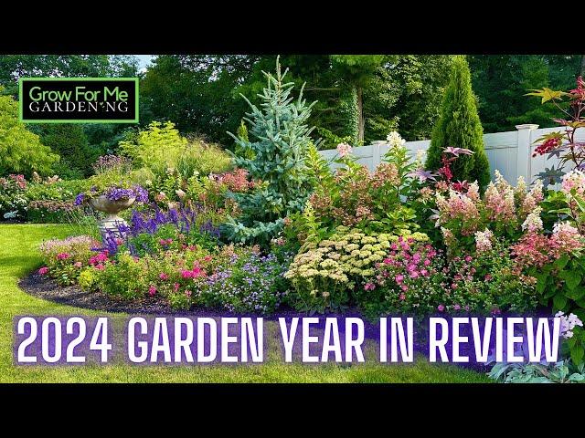 2024 Garden Year in Review   From Spring Blooms to Winter Prep