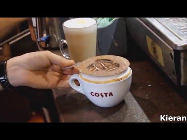 Costa Coffee making!