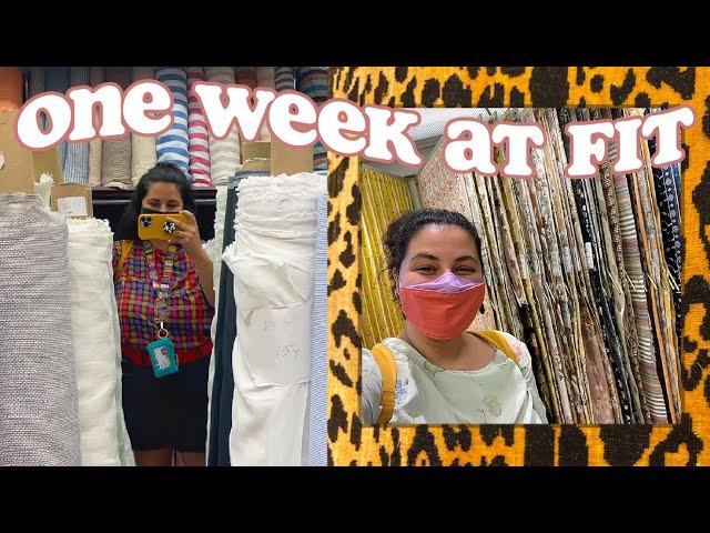 One Week at the Fashion Institute of Technology (Art School Vlog)