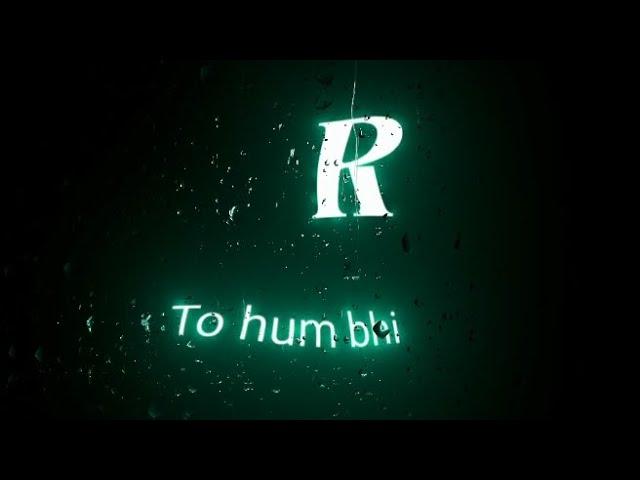 R Name Status//R Letter WhatsApp Status//NEW//2023//Black Screen Status//Lyrical Status//#shorts