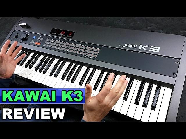 KAWAI K3 - Synthesizer Review, Sounds & Demo | Vintage Hybrid Synth