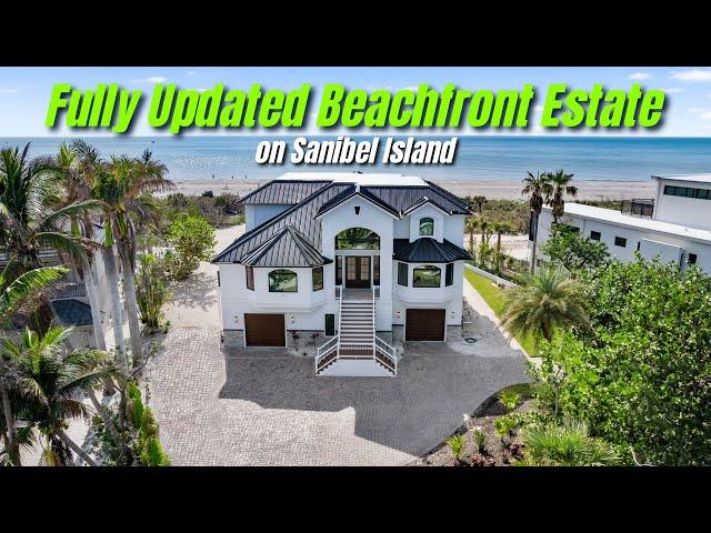 Luxurious Beachfront Estate on Sanibel Island | 3611 W Gulf Dr