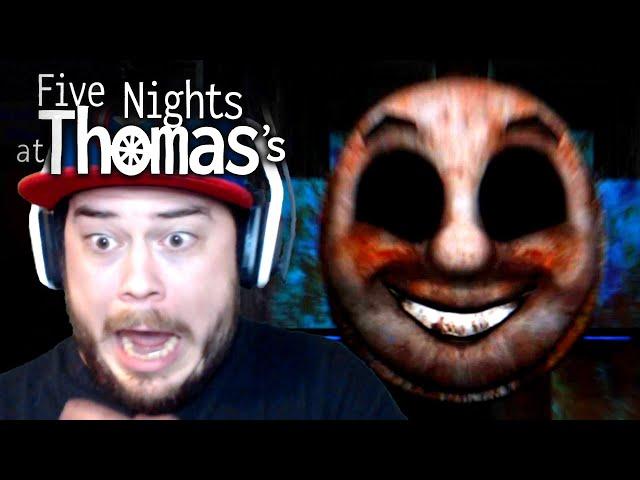 THOMAS WANTS TO RUN ME OVER!! | Five Nights at Thomas's: Dehydrated