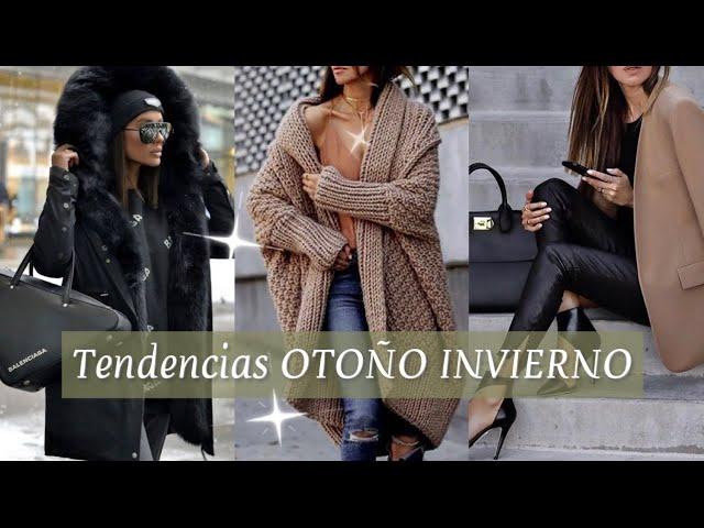 OUTFITS OTOÑO INVIERNO 2021•2022 COLORES DE MODA PARA MUJER LOOKS EN TENDENCIA OTOÑO INVIERNO 2022